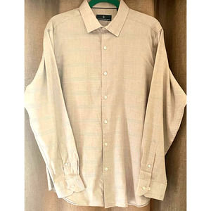Hart Schaffner Marx Egyptian Cotton Dress Shirt Sz Large